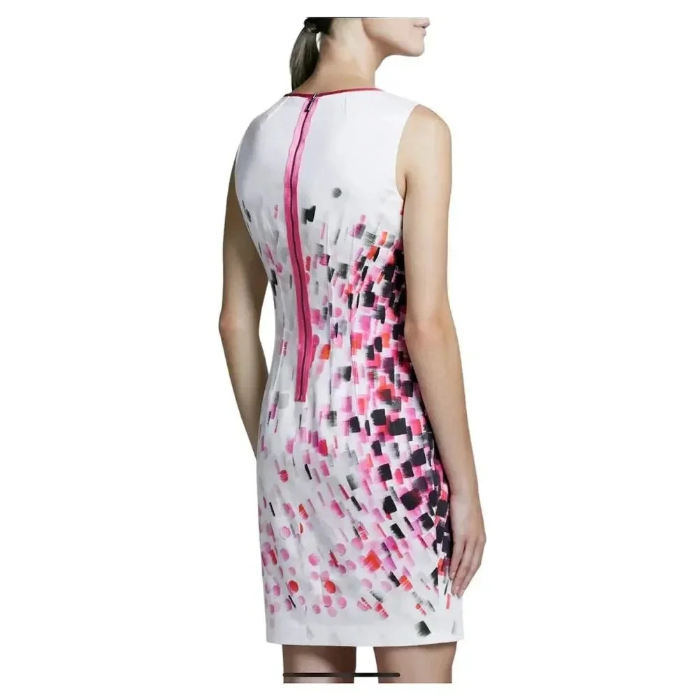 New with Tags Elie Tahari Celebration Emory Sheath Dress Size 4 - Picture 2 of 13